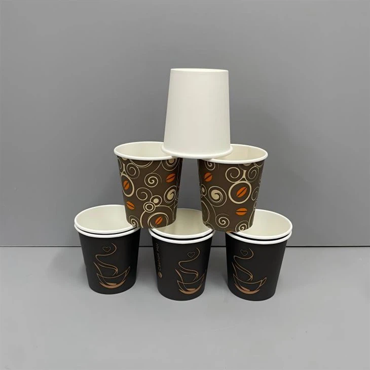 6 Oz Single Wall Eco-venlig papirkop Ø68